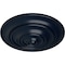 Ekena Millwork Classic Ceiling Medallion (Fits Canopies up to 4 1/8"), 13 1/4"OD x 1/2"P, Midnight Dream CM13CLMDF - alternate 3
